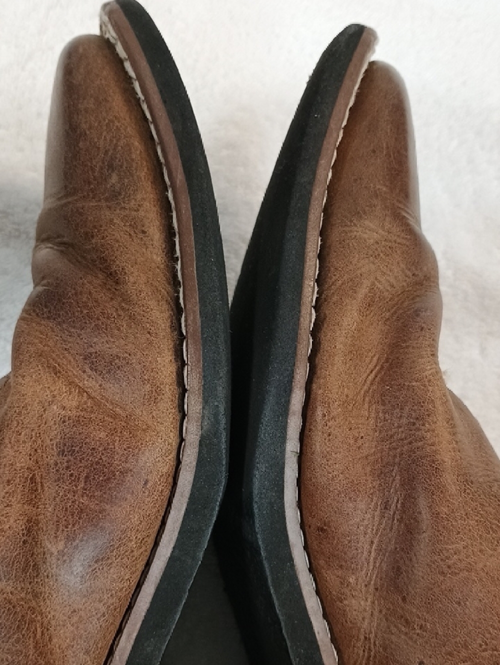 Boys Size 7 Smokey Mountain Leather Cowboy Boots - Picture 8 of 16